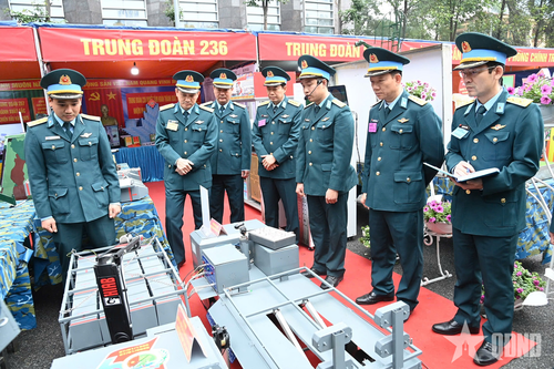 Sư đoàn 361 tổ chức Hội thi giáo viên, mô hình học cụ năm 2025