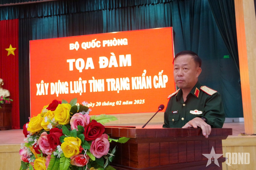 Bộ Quốc phòng tổ chức tọa đàm xây dựng Luật Tình trạng khẩn cấp