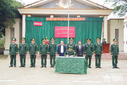 Bộ đội Biên phòng tỉnh Nghệ An: Khai giảng khóa huấn luyện chiến sĩ mới năm 2025