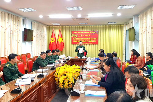 Bộ Chỉ huy BĐBP tỉnh Hà Giang gặp mặt cơ quan thông tấn, báo chí