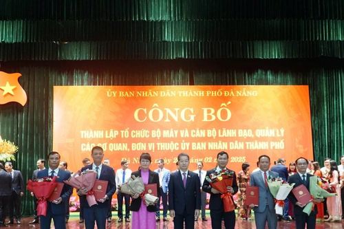Đà Nẵng bổ nhiệm loạt cán bộ sau khi hợp nhất các đơn vị
