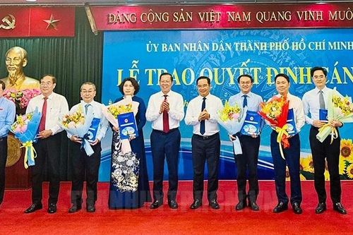 TPHCM quyết định bổ nhiệm 7 giám đốc sở vừa thành lập
