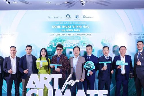 Chung tay bảo vệ môi trường qua chương trình Nghệ thuật vì khí hậu Hạ Long 2025