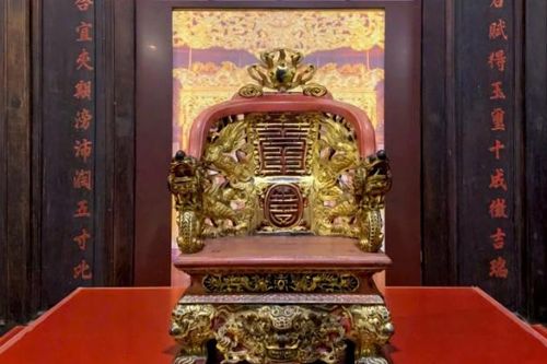 Chuyện 'nhầm lẫn' về Bảo vật quốc gia Ngai Hoàng đế Duy Tân