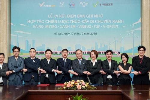 Hà Nội Metro hợp tác Xanh SM, VinBus, FGF, V-Green mở mạng lưới giao thông xanh