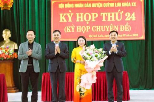 Bà Phạm Thị Hải Yến giữ chức Phó Chủ tịch HĐND huyện Quỳnh Lưu - tỉnh Nghệ An