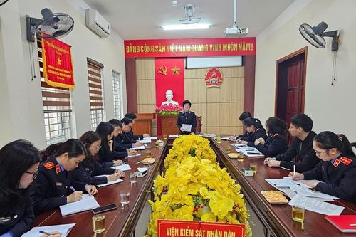 VKSND tỉnh Hà Tĩnh kiểm tra việc thực hiện Kế hoạch công tác kiểm sát