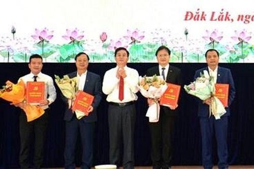Bổ nhiệm 6 Giám đốc sở ở Đắk Lắk sau khi hợp nhất