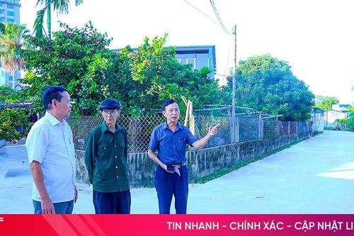 4 hộ dân hiến hơn 500 mét vuông đất, mở rộng đường ở trung tâm TP Hà Tĩnh
