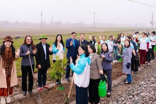 Phát động Tết trồng cây và triển khai phong trào 'Đường tàu - Đường hoa' Xuân Ất Tỵ 2025