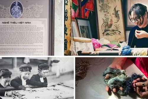 Hành trình gần 400 năm của nghề thêu ở Việt Nam