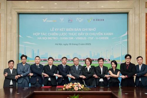 Hà nội Metro cùng Xanh SM, Vinbus, FGF và V-Green xây mạng lưới giao thông xanh cho Thủ đô