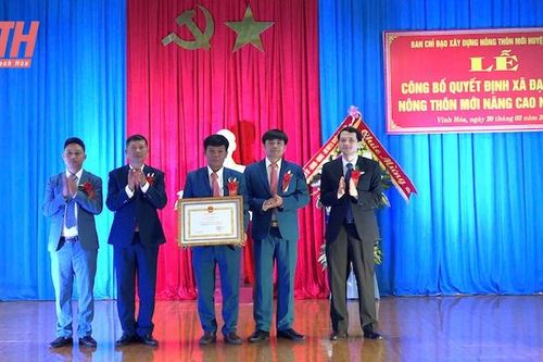 Xã Vĩnh Hòa (Vĩnh Lộc) đạt chuẩn nông thôn mới nâng cao