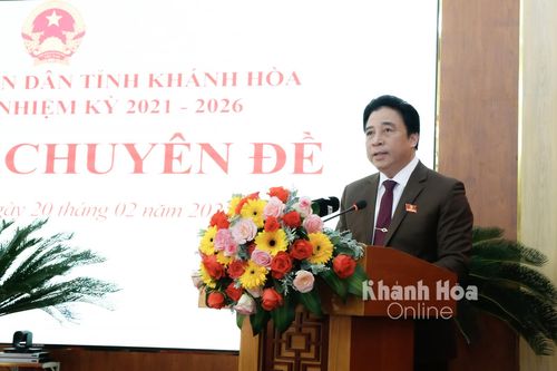 Khai mạc Kỳ họp chuyên đề HĐND tỉnh Khánh Hòa khóa VII
