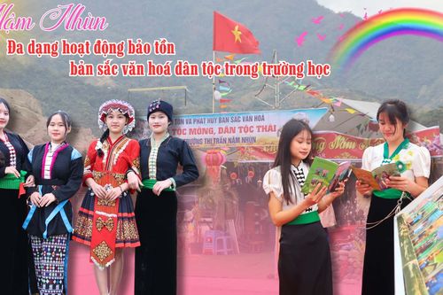 Nậm Nhùn: Đa dạng hoạt động bảo tồn bản sắc văn hóa dân tộc trong trường học