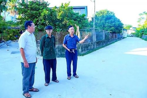 Hà Tĩnh: Người dân hiến đất mở đường xây dựng đô thị văn minh