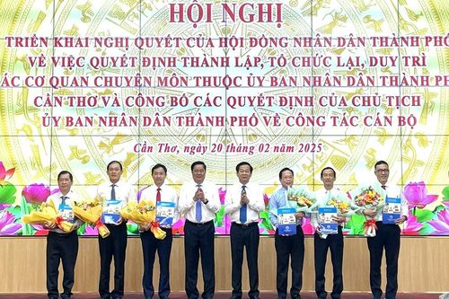 Cần Thơ có tân Giám đốc Sở Xây dựng sau hợp nhất