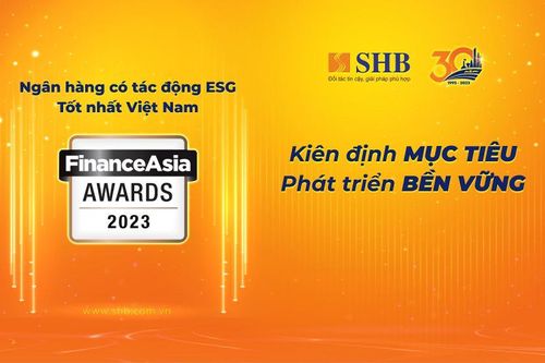 SHB và những dấu ấn trong việc thực thi ESG