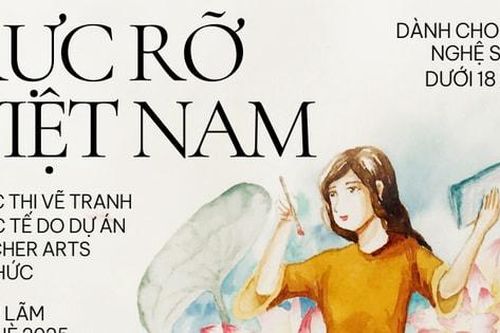 Phát động Cuộc thi vẽ tranh quốc tế 'Rực rỡ Việt Nam'