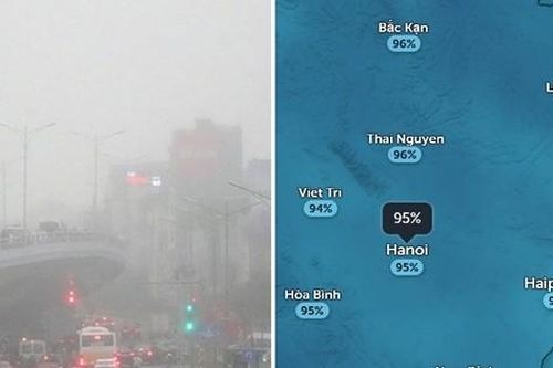 Bao giờ hết tình trạng sương mù ở miền Bắc, nhiệt độ Hà Nội sẽ giảm hay tăng?