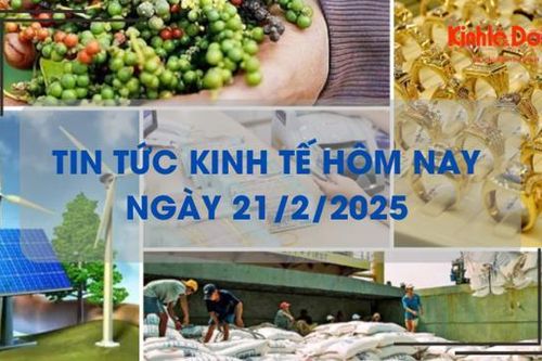 Tin tức kinh tế 21/2: giá hồ tiêu xuất khẩu tăng 66,4%