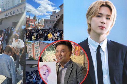 Cha Jimin (BTS) bị cáo buộc lợi dụng tên con trai để trục lợi?