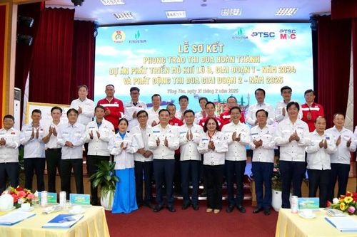 Phấn đấu hoàn thành tốt mục tiêu giai đoạn 2 dự án phát triển mỏ khí Lô B