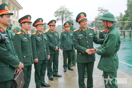 Sư đoàn 316 làm tốt công tác quản lý, rèn luyện chiến sĩ mới