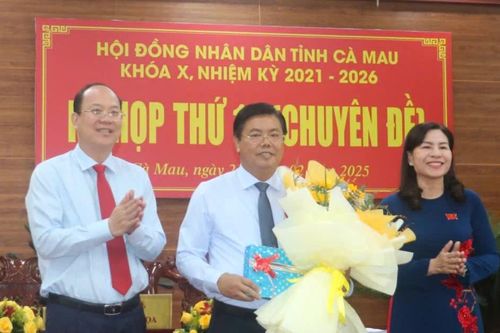 Ông Nguyễn Tiến Hải thôi làm Chủ tịch HĐND tỉnh Cà Mau