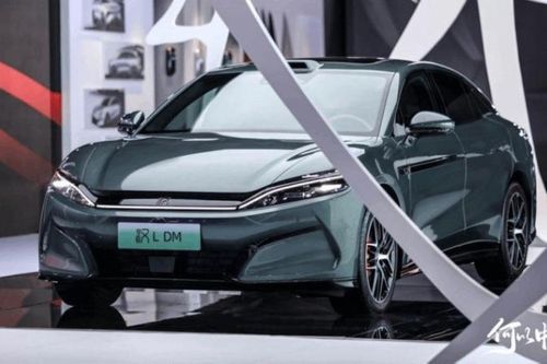 Cận cảnh xe Sedan điện BYD Han L phiên bản động cơ đôi 4WD