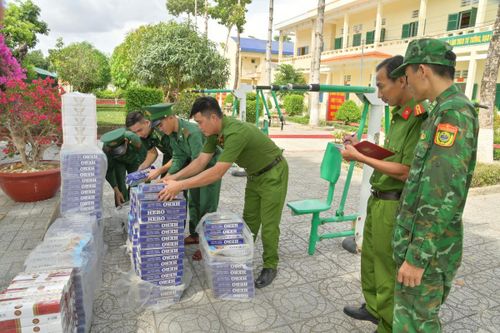 Đánh mạnh tội phạm trong đợt cao điểm trên các tuyến biên giới tỉnh Kiên Giang