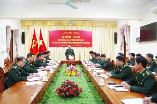 Kiểm tra công tác hậu cần, kỹ thuật tại BĐBP Sơn La