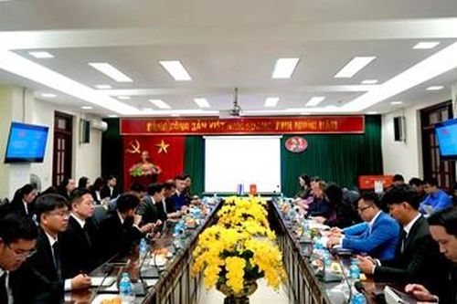 Trường Đại học Kiểm sát làm việc với Đoàn đại biểu Cơ quan Tổng chưởng lý Thái Lan