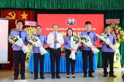 Chi bộ VKSND huyện Củ Chi, TP HCM được Huyện ủy chọn làm Đại hội điểm