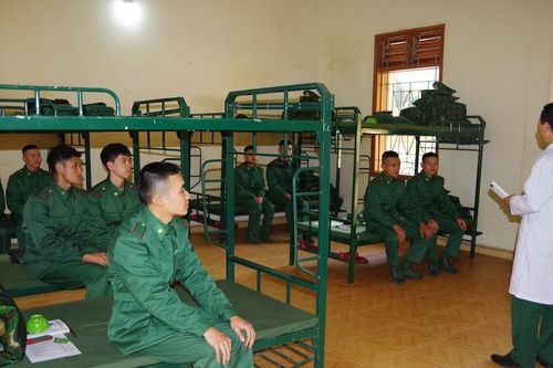 Chiến sĩ mới nhanh chóng hòa nhập môi trường quân ngũ
