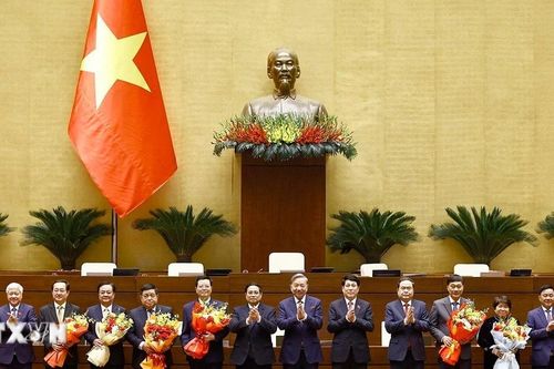 Chủ tịch Quốc hội ban hành các nghị quyết phê chuẩn nhân sự của Chính phủ