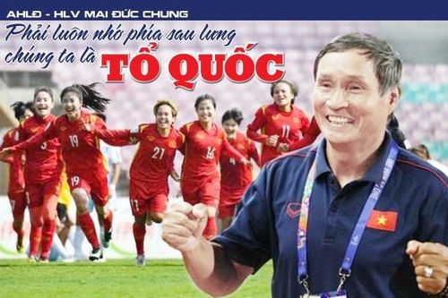 AHLĐ - HLV Mai Đức Chung: Phải luôn nhớ phía sau lưng chúng ta là Tổ quốc