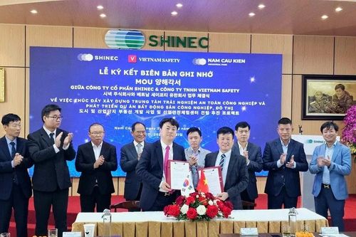 Khu công nghiệp Nam Cầu Kiền ký kết hợp tác công nghệ