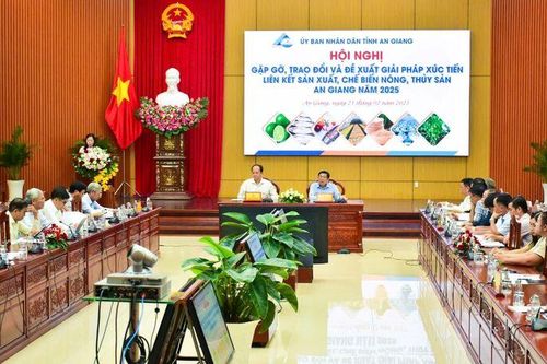 Tìm giải pháp xúc tiến liên kết sản xuất, chế biên, tiêu thụ nông, thủy sản An Giang