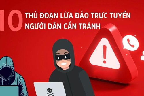 Nhận diện 10 thủ đoạn lừa đảo trực tuyến