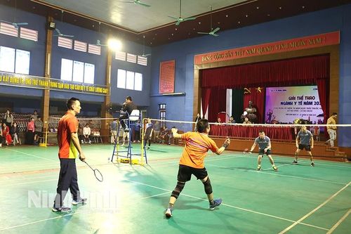 Khai mạc Giải thể thao ngành Y tế Ninh Bình năm 2025