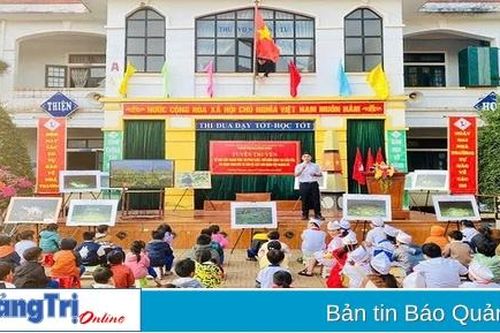 Huyện Hướng Hóa: Tăng cường tuyên truyền bảo tồn đa dạng sinh học trong trường học