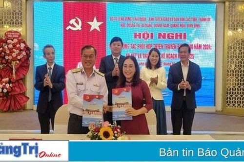 Ký kết chương trình phối hợp tuyên truyền biển, đảo năm 2025