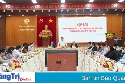 Họp báo thông tin tình hình KT - XH, QP - AN năm 2024