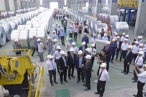 Tập đoàn Hoa Sen (HSG) nâng công suất nhà máy tôn mạ lớn nhất miền Trung thêm 81%