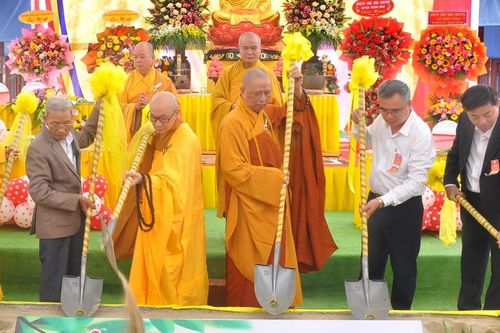 Quảng Nam: Lễ đặt đá khởi công xây dựng chùa Tất Viên