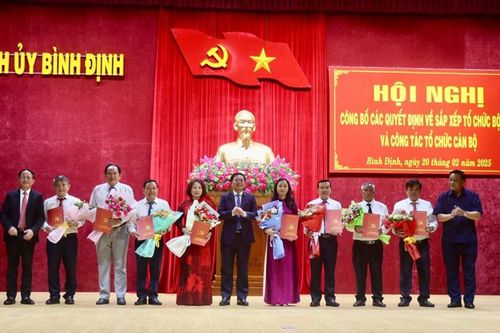 Bình Định: Điều động, bổ nhiệm nhiều cán bộ