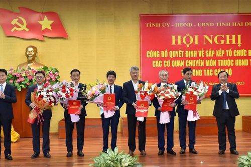 Hải Dương: Bổ nhiệm Giám đốc Sở Xây dựng