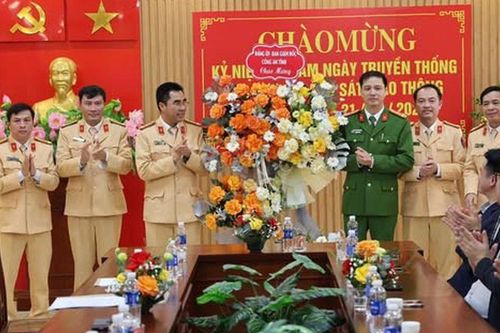 Phòng CSGT Công an tỉnh Phú Thọ: Kỷ niệm 79 năm Ngày Truyền thống lực lượng Cảnh sát giao thông
