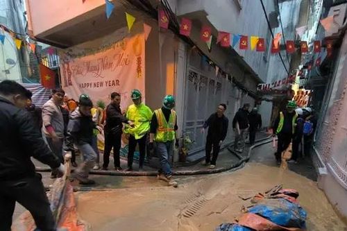 Xử lý xong sự cố trào bùn khi khoan hầm metro Nhổn
